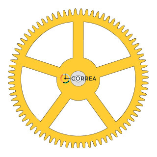 Центральное колесо №201/1 для механизма Eta 7750